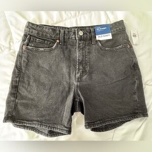 Old Navy Charcoal Denim Shorts